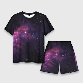 Мужской костюм с шортами 3D с принтом Вселенная в Кировске,  |  | space | stars | галактика | космос | ночное небо