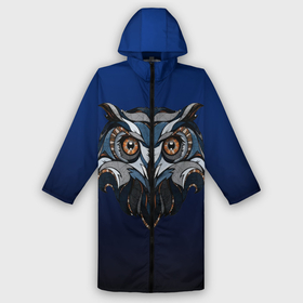 Дождевик унисекс 3D с принтом Сова в городе Новоалтайск,  |  | bird | owl | predator | птица | сова | хищник