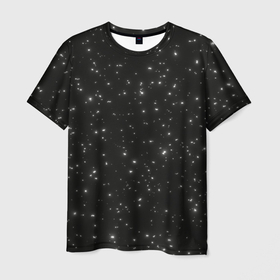 Мужская футболка 3D с принтом Звезды , 100% полиэфир | прямой крой, круглый вырез горловины, длина до линии бедер | astronomy | flicker | shine | sky | space | star | starry sky | stars | астрономия | звезда | звездное небо | звездочка | звездочки | звезды | космос | мерцание | мерцающая звезда | мерцающие звезды | небо | сияние