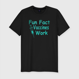 Мужская футболка хлопок Slim с принтом Вакцины работают в Кировске, 92% хлопок, 8% лайкра | приталенный силуэт, круглый вырез ворота, длина до линии бедра, короткий рукав | coronavirus | covid19 | virus | вакцина | вакцинация | вирус | грипп | заражение | здоровье | иммунитет | инфекция | карантин | корона | коронавирус | маска | пандемия | прививка | самоизоляция | спутник
