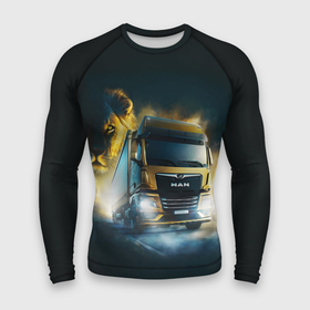 Мужской рашгард 3D с принтом Man Leon в Тюмени,  |  | man | man truck | man грузовик | truck | trucks | грузовик | грузовики | дальнобои | дальнобой | дальнобойщик | мен | мен грузовик | фура | фуры