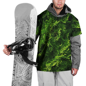 Накидка на куртку 3D с принтом Хвойная масса , 100% полиэстер |  | Тематика изображения на принте: art | елка | зелень | растение | хвойник