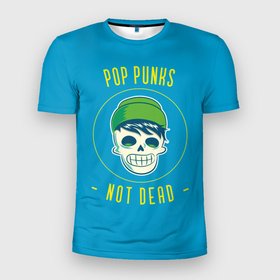 Мужская футболка 3D спортивная с принтом Pop punk fan , 100% полиэстер с улучшенными характеристиками | приталенный силуэт, круглая горловина, широкие плечи, сужается к линии бедра | alternative | music | pop punk | punk | punks not dead | rock | альтернатива | музыка | панк | панки не умерают | панкс нот дэд | поп панк | рок