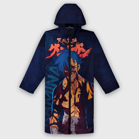 Дождевик унисекс 3D с принтом Камина Гуррен Лаганн в городе Новоалтайск,  |  | gurren lagann | kamina | tengen toppa gurren lagann | гуррен | гуррен лаганн | камина дзиха | лаганн