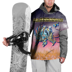 Накидка на куртку 3D с принтом Гигант Телец в Тюмени, 100% полиэстер |  | Тематика изображения на принте: zodiac | гороскоп | знак | зодиак | созвездие | телец
