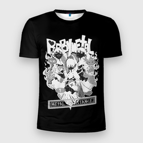 Мужская футболка 3D спортивная с принтом Baby Metal Negative в Екатеринбурге, 100% полиэстер с улучшенными характеристиками | приталенный силуэт, круглая горловина, широкие плечи, сужается к линии бедра | alternative | baby metal | babymetal | metall | music | rock | альтернатива | каваий метал | металл | моа кикути | музыка | рок | судзука накамото | юи мидзуно