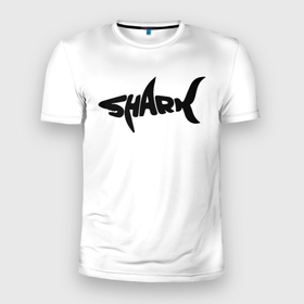Мужская футболка 3D спортивная с принтом Чёрная акула в Курске, 100% полиэстер с улучшенными характеристиками | приталенный силуэт, круглая горловина, широкие плечи, сужается к линии бедра | Тематика изображения на принте: shark | sharks | акула | акулёнок | акулы | акулята | море | морской обитатель | рыба | рыбы