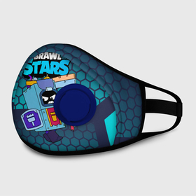 Маска из неопрена с принтом Злой Ash Brawl Stars Эш  в городе Новоалтайск, неопрен 100% | Форма огибающая нос. Резинки для ушей с дополнительной резинкой на затылке. Клапан для выдоха для активного дыхания при занятиях спортом. Эластичный материал маски и окантовки для лучшего растяжения и прилегания маски.  | ash | brawl | brawl stars | brawlstars | brawl_stars | аш | бравл | бравлстарс | эш