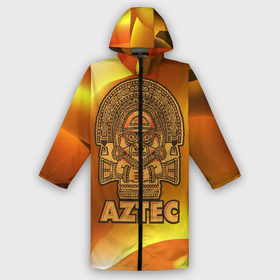 Дождевик унисекс 3D с принтом Aztec Ацтеки в городе Новоалтайск,  |  | ацтеки | ацтекская империя | индеец | индейцы | символ | фигурка
