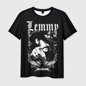 Мужская футболка 3D с принтом RIP Lemmy , 100% полиэфир | прямой крой, круглый вырез горловины, длина до линии бедер | alternative | metall | motorhead | music | rock | альтернатива | лемми | металл | моторхед | моторхэд | музыка | рок