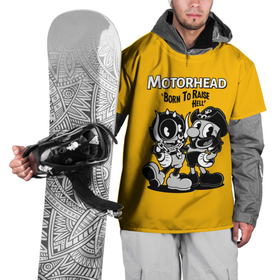 Накидка на куртку 3D с принтом Motorhead x Cuphead в Санкт-Петербурге, 100% полиэстер |  | alternative | cuphead | metall | motorhead | music | rock | альтернатива | капхэд | лемми | металл | моторхед | моторхэд | музыка | рок