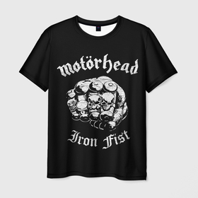 Мужская футболка 3D с принтом Iron Fist , 100% полиэфир | прямой крой, круглый вырез горловины, длина до линии бедер | alternative | metall | motorhead | music | rock | альтернатива | металл | моторхед | моторхэд | музыка | рок