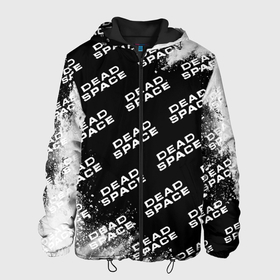 Мужская куртка 3D с принтом Dead Space - Exposion (Pattern) в Санкт-Петербурге, ткань верха — 100% полиэстер, подклад — флис | прямой крой, подол и капюшон оформлены резинкой с фиксаторами, два кармана без застежек по бокам, один большой потайной карман на груди. Карман на груди застегивается на липучку | dead | deadspace | game | games | logo | space | взрыв | дэд | дэдспейс | знак | космос | краска | лого | мертвый | паттерн | символ | спейс