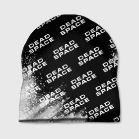 Шапка 3D с принтом Dead Space - Exposion (Pattern) в Белгороде, 100% полиэстер | универсальный размер, печать по всей поверхности изделия | dead | deadspace | game | games | logo | space | взрыв | дэд | дэдспейс | знак | космос | краска | лого | мертвый | паттерн | символ | спейс