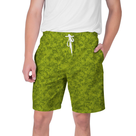 Мужские шорты 3D с принтом Зеленый мраморный узор  в Екатеринбурге,  полиэстер 100% | прямой крой, два кармана без застежек по бокам. Мягкая трикотажная резинка на поясе, внутри которой широкие завязки. Длина чуть выше колен | зеленый | зеленый мрамор | каменный | модный | мраморный | современный