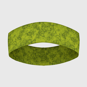 Повязка на голову 3D с принтом Зеленый мраморный узор в Петрозаводске,  |  | зеленый | зеленый мрамор | каменный | модный | мраморный | современный