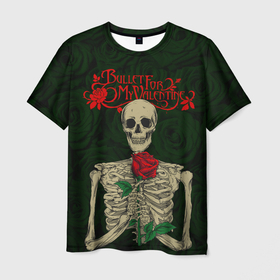 Мужская футболка 3D с принтом Bullet For My Valentine (Z) в Екатеринбурге, 100% полиэфир | прямой крой, круглый вырез горловины, длина до линии бедер | bullet for my valentine | альтернативный метал | джейми матиас | джейсон боулд | майкл пэджет | музыка | мэттью так | пуля для моей возлюбленной
