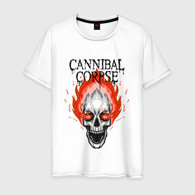 Мужская футболка хлопок с принтом Cannibal Corpse | Труп Каннибала (Z) в Тюмени, 100% хлопок | прямой крой, круглый вырез горловины, длина до линии бедер, слегка спущенное плечо. | cannibal | cannibal corpse | corpse | death metal | deathgrind | алекс уэбстер | брутальный дэт метал | дэт метал | дэтграйнд | пол мазуркевич | роб барретт | труп каннибала