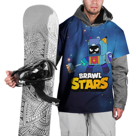 Накидка на куртку 3D с принтом Ash Brawl Stars Эш  в Петрозаводске, 100% полиэстер |  | Тематика изображения на принте: ash | brawl | brawl stars | brawlstars | brawl_stars | аш | бравл | бравлстарс | эш