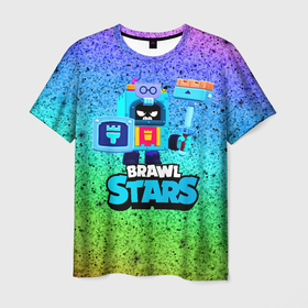 Мужская футболка 3D с принтом ЭШ Ash Brawl Stars  в Белгороде, 100% полиэфир | прямой крой, круглый вырез горловины, длина до линии бедер | ash | brawl | brawl stars | brawlstars | brawl_stars | аш | бравл | бравлстарс | эш