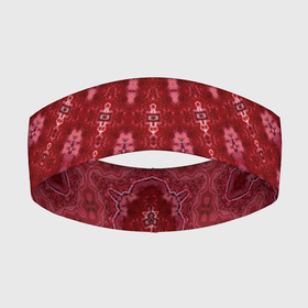 Повязка на голову 3D с принтом Красно розовый калейдоскоп в Санкт-Петербурге,  |  | восточный | калейдоскоп | красный | красный калейдоскоп | круглый орнамент | орнамент | этнический