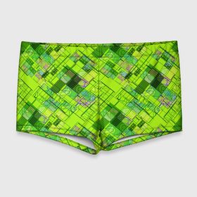 Мужские купальные плавки 3D с принтом Ярко зеленый абстрактный узор в Новосибирске, Полиэстер 85%, Спандекс 15% |  | Тематика изображения на принте: абстрактный | геометрический | детский | зеленый неоновый | креативный | модный | молодежный | неоновый | яркий зеленый