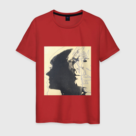 Мужская футболка хлопок с принтом Andy Warhol art в Санкт-Петербурге, 100% хлопок | прямой крой, круглый вырез горловины, длина до линии бедер, слегка спущенное плечо. | andy | art | pop | warhol | арт | коллаж | поп | портрет | фото | художник