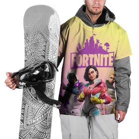 Накидка на куртку 3D с принтом Fortnite Squad в Екатеринбурге, 100% полиэстер |  | Тематика изображения на принте: art | characters | fortnite | game | skins | арт | игра | персонажи | скины | фортнайт