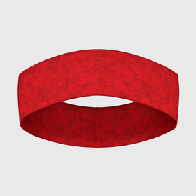Повязка на голову 3D с принтом Ярко красный мраморный узор в Петрозаводске,  |  | абстрактный | алый | камень | красный | красный мрамор | мрамор | мраморный узор | современный