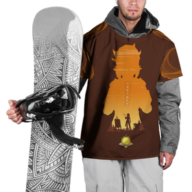Накидка на куртку 3D с принтом АЛЬБЕДО | ALBEDO | GENSHIN в Тюмени, 100% полиэстер |  | albedo | anime | game | genshin | geo | impact | альбедо | аниме | геншин | гео | игра | импакт | молитва