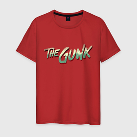 Мужская футболка хлопок с принтом The Gunk в Белгороде, 100% хлопок | прямой крой, круглый вырез горловины, длина до линии бедер, слегка спущенное плечо. | gamers | games | gunk | xbox | иллюстрация