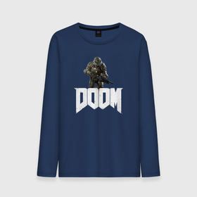 Мужской лонгслив хлопок с принтом Doom 2016 в Тюмени, 100% хлопок |  | doom | doom guy | doom slayer | doomguy | doomslayer | дум | дум гай | думгай | думслеер | думслэер | палач рока