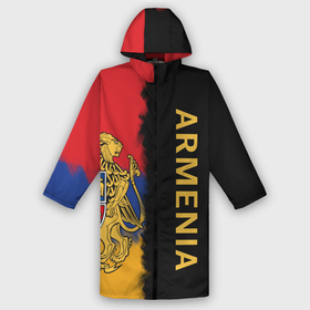 Дождевик унисекс 3D с принтом Armenia Flag and emblem в городе Новоалтайск,  |  | armenia | logo | армения | армян | армяни | герб | лев и орел | лого | символ | флаг | флаг и герб армении