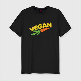 Мужская футболка хлопок Slim с принтом Vegan Life в Белгороде, 92% хлопок, 8% лайкра | приталенный силуэт, круглый вырез ворота, длина до линии бедра, короткий рукав | green | greenpaece | vegan | yoga | веган | вегетарианец | гринпис | дерево | еда | животные | жизнь | здоровье | зеленый | йога | мир | овощи | пища | планета | природа | фрукты