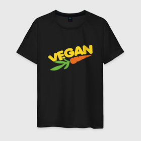 Мужская футболка хлопок с принтом Vegan Life в Белгороде, 100% хлопок | прямой крой, круглый вырез горловины, длина до линии бедер, слегка спущенное плечо. | green | greenpaece | vegan | yoga | веган | вегетарианец | гринпис | дерево | еда | животные | жизнь | здоровье | зеленый | йога | мир | овощи | пища | планета | природа | фрукты