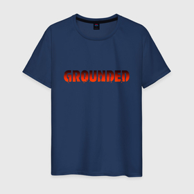 Мужская футболка хлопок с принтом Grounded в Белгороде, 100% хлопок | прямой крой, круглый вырез горловины, длина до линии бедер, слегка спущенное плечо. | gamers | games | xbox | иллюстрация
