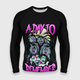 Мужской рашгард 3D с принтом A Day to Remember в Петрозаводске,  |  | a day to remember | adtr | волки | группы | музыка | рок