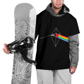 Накидка на куртку 3D с принтом No mens sky x Pink Floyd в Петрозаводске, 100% полиэстер |  | game | games | no mans sky | no men sky | space | выжывалка | игра | игры | космические корабли | космический корабль | космос | ноу менс скай | планеты | путешествие | путешествия