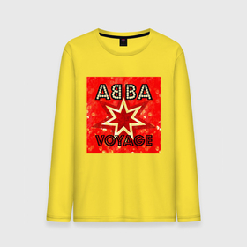 Мужской лонгслив хлопок с принтом ABBA новый альбом Voyage в Новосибирске, 100% хлопок |  | abba | voyage | абба | альбом | возвращение | группа | музыка | поп | премьера