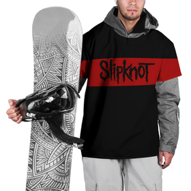 Накидка на куртку 3D с принтом Полосатый Slipknot , 100% полиэстер |  | slipknot | лого | музыка | полоса | рок | текст