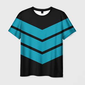 Мужская футболка 3D с принтом Минималистичные три полоски в Петрозаводске, 100% полиэфир | прямой крой, круглый вырез горловины, длина до линии бедер | геометрия | линии | минимализм | полосы | три полоски