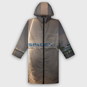 Дождевик унисекс 3D с принтом SpaceX Dragon 2 в Смоленске,  |  | Тематика изображения на принте: crew | dragon | falcon 9 | rocket | ship | space | spaceship | spacex | икс | корабль | космический | космос | ракета | спейс