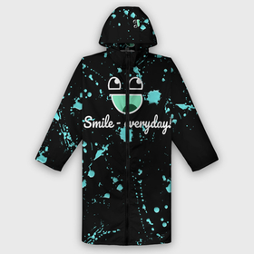 Дождевик унисекс 3D с принтом Smile Evereday   Улыбайся в городе Новоалтайск,  |  | кислота | подарок | пятна | смайл | улыбка