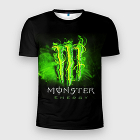 Мужская футболка 3D спортивная с принтом MONSTER ENERGY NEON | НЕОН в Новосибирске, 100% полиэстер с улучшенными характеристиками | приталенный силуэт, круглая горловина, широкие плечи, сужается к линии бедра | Тематика изображения на принте: monster | monster energy | монстер | монстер енерджи | монстер енэрджи | монстер энерджи | неон | энергетик | энергетический напиток