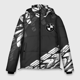 Мужская зимняя куртка 3D с принтом БМВ | BMW TIRE TREAD , верх — 100% полиэстер; подкладка — 100% полиэстер; утеплитель — 100% полиэстер | длина ниже бедра, свободный силуэт Оверсайз. Есть воротник-стойка, отстегивающийся капюшон и ветрозащитная планка. 

Боковые карманы с листочкой на кнопках и внутренний карман на молнии. | bmw | авто | автомобиль | бмв | логотип | марка | машина | модель | протектор | следы | шины