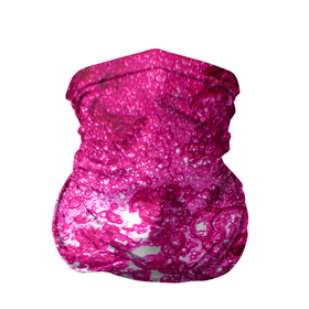 Бандана-труба 3D с принтом Розовые Пузырьки , 100% полиэстер, ткань с особыми свойствами — Activecool | плотность 150‒180 г/м2; хорошо тянется, но сохраняет форму | абстрактный розовый | неоновый розовый | розовая вода | розовый мир