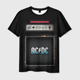 Мужская футболка 3D с принтом Backtracks - AC/DC в Курске, 100% полиэфир | прямой крой, круглый вырез горловины, длина до линии бедер | ac dc | acdc | acdc ас дс | angus | back in black | highway to hell | mckinnon | you | австралийская | ангус янг | ас дс | асдс | блюз | в форме | гитара | группа | крис слэйд | метал | молния | музыка | певец | рок | рок н ролл | стиви янг