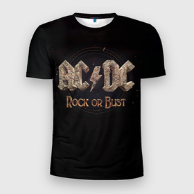 Мужская футболка 3D спортивная с принтом AC/DC Rock or Bust в Новосибирске, 100% полиэстер с улучшенными характеристиками | приталенный силуэт, круглая горловина, широкие плечи, сужается к линии бедра | ac dc | acdc | acdc ас дс | angus young | back in black | highway to hell | mckinno | австралийская | ангус янг | ас дс | асдс | блюз | в форме | гитара | группа | крис слэйд | метал | молния | музыка | певец | рок | рок н ролл | стиви янг