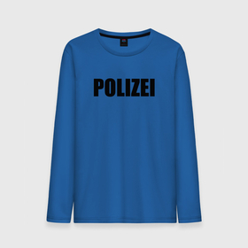 Мужской лонгслив хлопок с принтом POLIZEI Полиция Надпись Черная , 100% хлопок |  | germany | германия | милиция | надпись | немецкая | сила | структуры | чб | швейцария