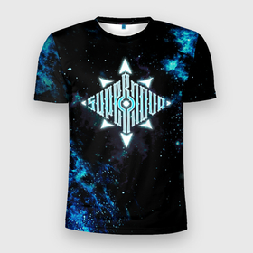Мужская футболка 3D спортивная с принтом Supernova в Екатеринбурге, 100% полиэстер с улучшенными характеристиками | приталенный силуэт, круглая горловина, широкие плечи, сужается к линии бедра | galaxy | space | stars | super | вселенная | звезда | калиграфия | каллиграфия | колиграфия | коллиграфия | космос | новая | сверх | супер